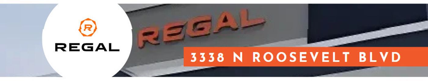 Regal Cinemas festival venue banner