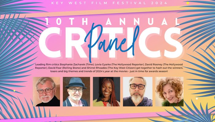 10th Annual Critics Panel 2024 poster