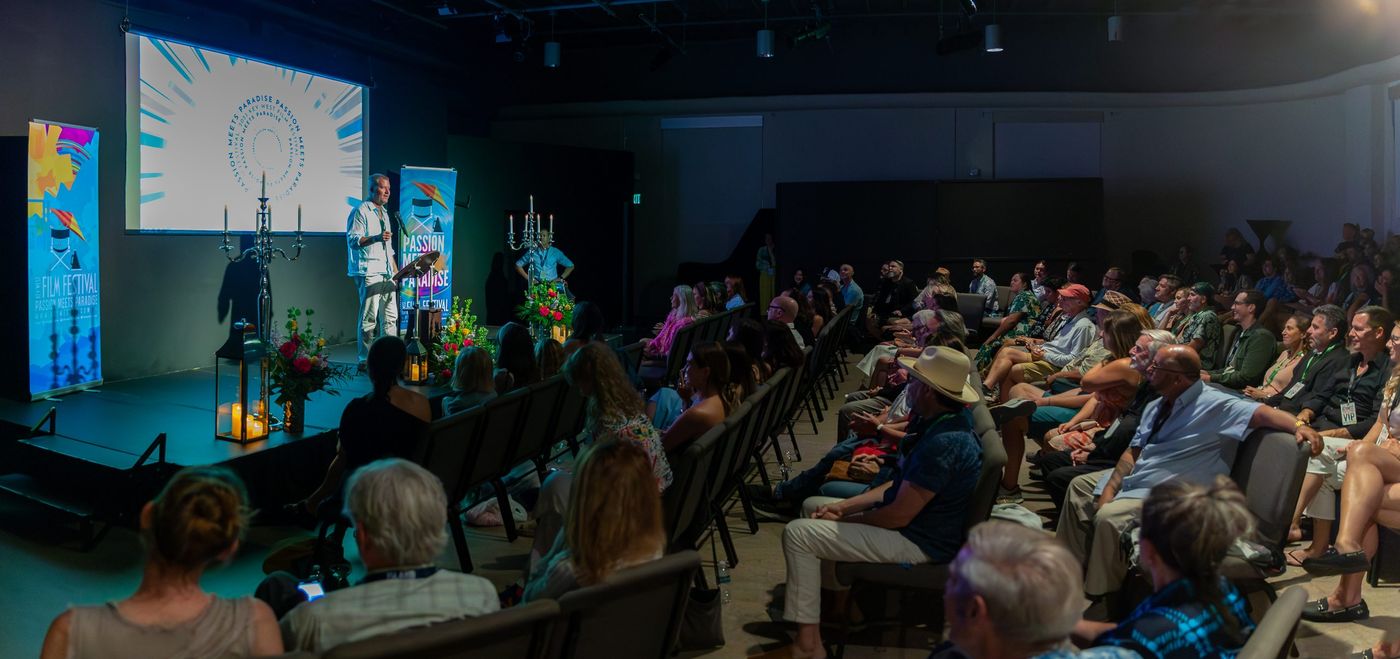 Guests mingling at the Key West Film Festival awards reception